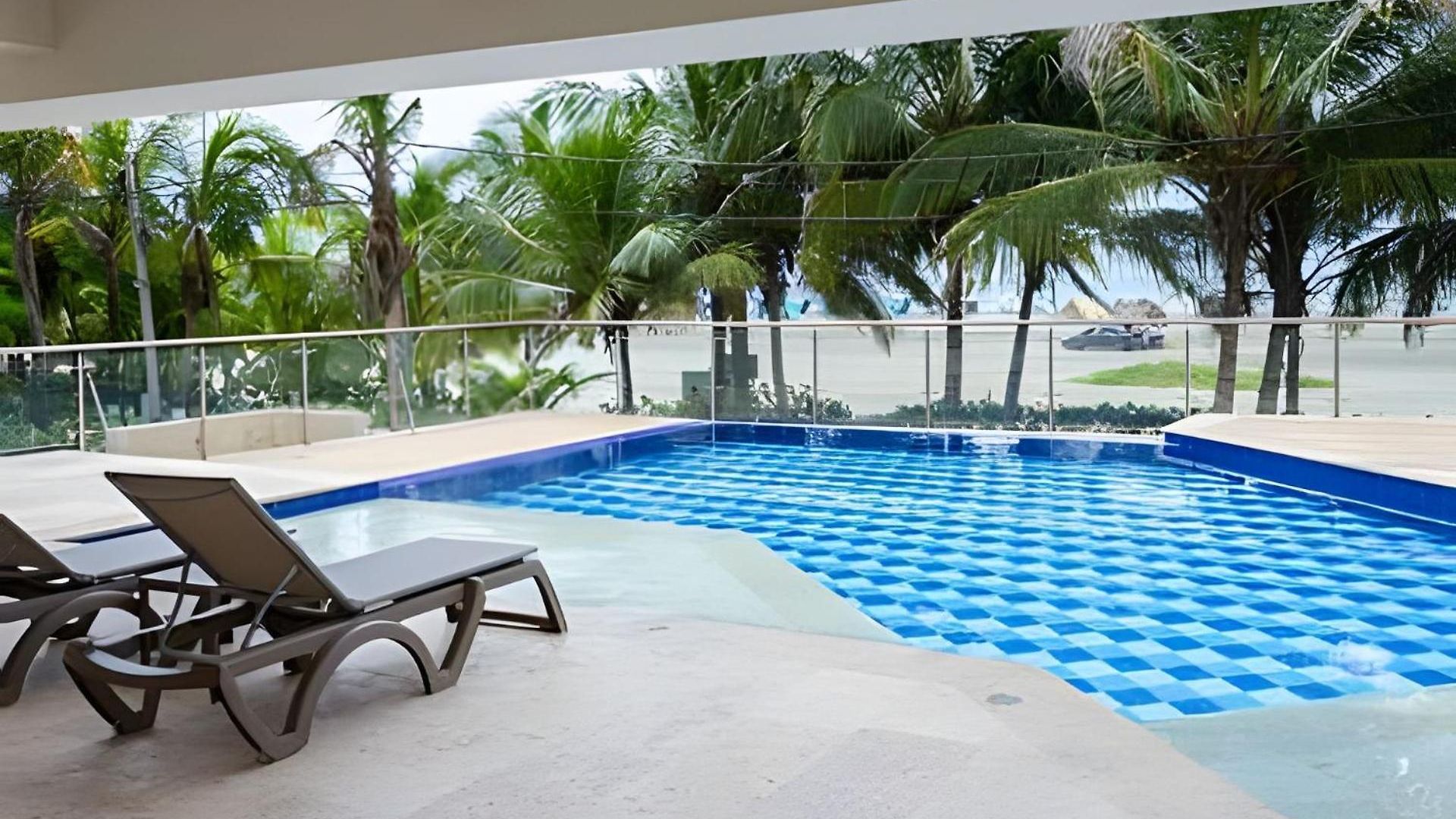 2 Morros. Vista Panorámica Y Salida Playa Apartamento Cartagena